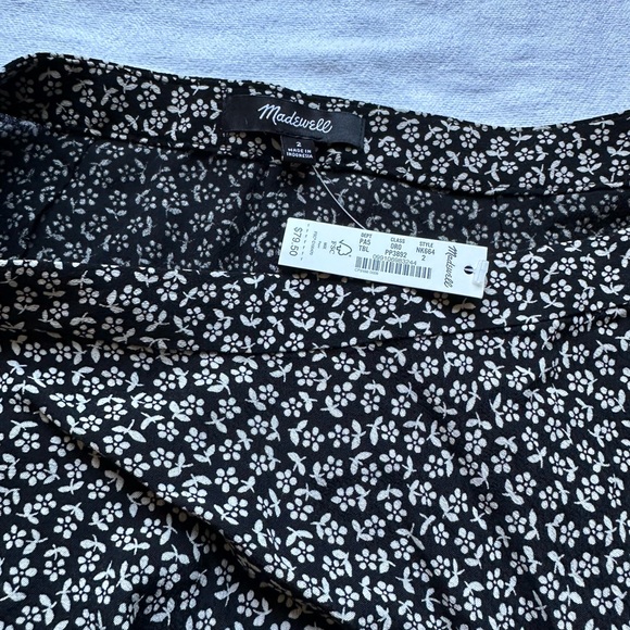 NWT - Madewell Micro Daisy Wrap Miniskirt - size 2 - Picture 8 of 8